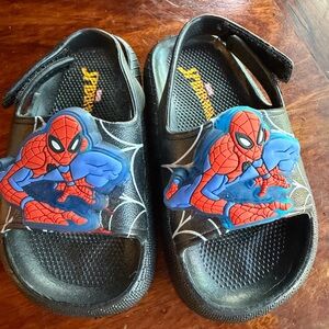 Spider-Man Kids Sandals - Black and Blue